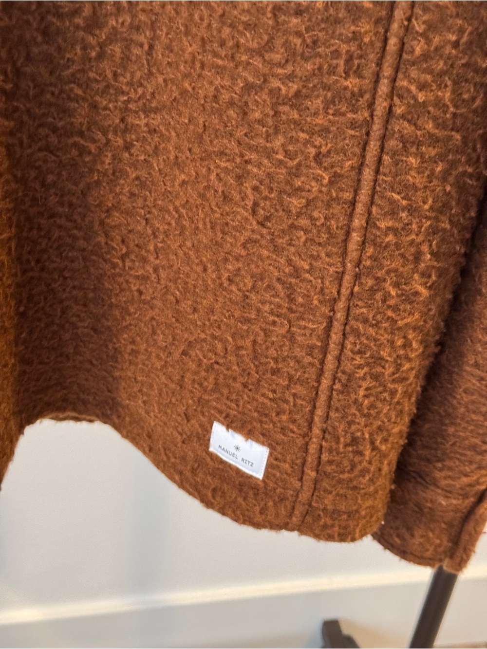 Manuel Ritz Brown/Tan Shirt Jacket - Picture 10 of 16